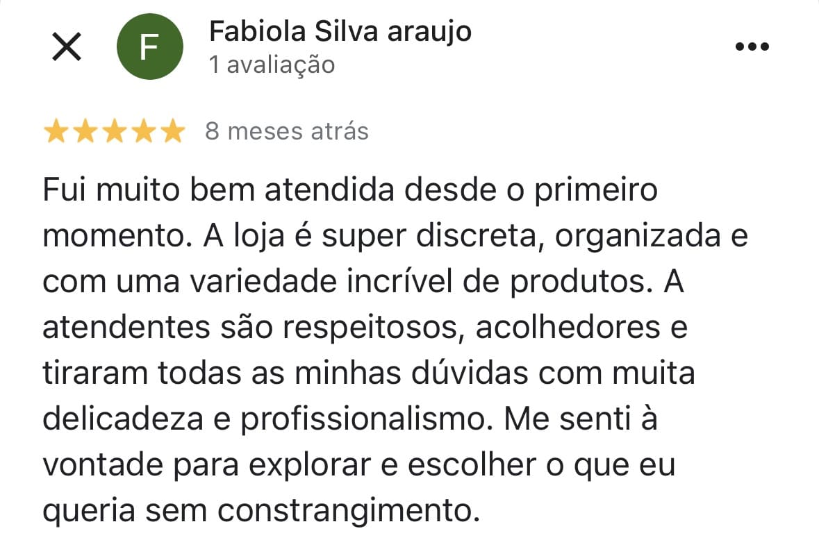 Depoimento Freyja Sex Shop – Rio das Pedras SP (1)